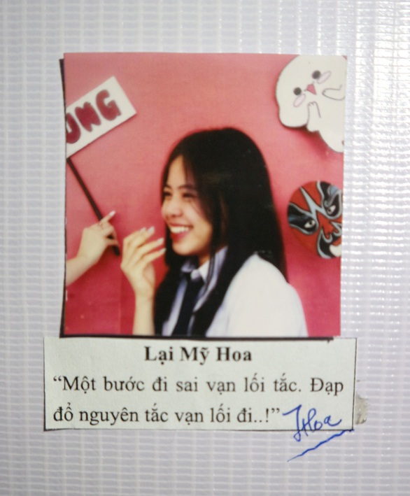 Kỷ yếu chụp như ảnh thẻ vẫn nhận ngàn tim vì các câu nói dễ thương - Ảnh 12. Kỷ yếu chụp như ảnh thẻ vẫn nhận ngàn tim vì các câu nói dễ thương - Ảnh 12.