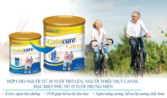 Goldcare canxi – Sữa tốt dành cho người loãng xương - Ảnh 1. Goldcare canxi – Sữa tốt dành cho người loãng xương - Ảnh 1.