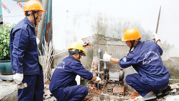 Hạn chế khai thác nước ngầm để giảm ngập - Ảnh 1. Hạn chế khai thác nước ngầm để giảm ngập - Ảnh 1.