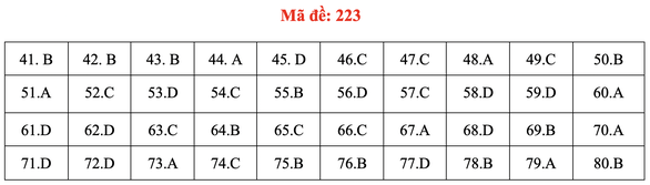 Đề và bài giải môn hóa kỳ thi tốt nghiệp THPT 2020 - Ảnh 14. Đề và bài giải môn hóa kỳ thi tốt nghiệp THPT 2020 - Ảnh 14.