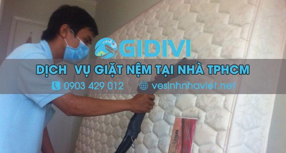 GIDIVI - Đơn vị giặt nệm TP.HCM uy tín, chất lượng - Ảnh 1. GIDIVI - Đơn vị giặt nệm TP.HCM uy tín, chất lượng - Ảnh 1.