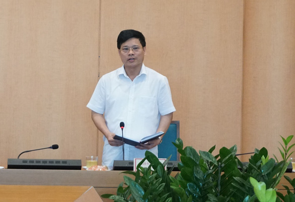 Phó chủ tịch Hà Nội Ngô Văn Quý thay ông Nguyễn Đức Chung điều hành chống COVID-19 - Ảnh 1.
