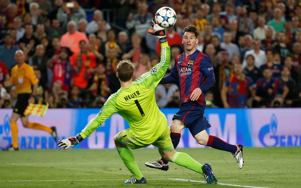 Tứ kết Champions League: Hùm xám đối đầu ngọn núi Messi - Ảnh 1. Tứ kết Champions League: Hùm xám đối đầu ngọn núi Messi - Ảnh 1.
