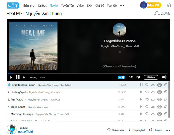 Hôm nay có ballad, meditation music, đương đại... bạn chọn gì?