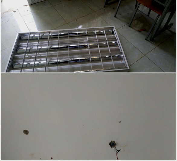Trường học hơn 5 tỉ đồng vừa nghiệm thu đã nứt toác - Ảnh 2. Trường học hơn 5 tỉ đồng vừa nghiệm thu đã nứt toác - Ảnh 2.
