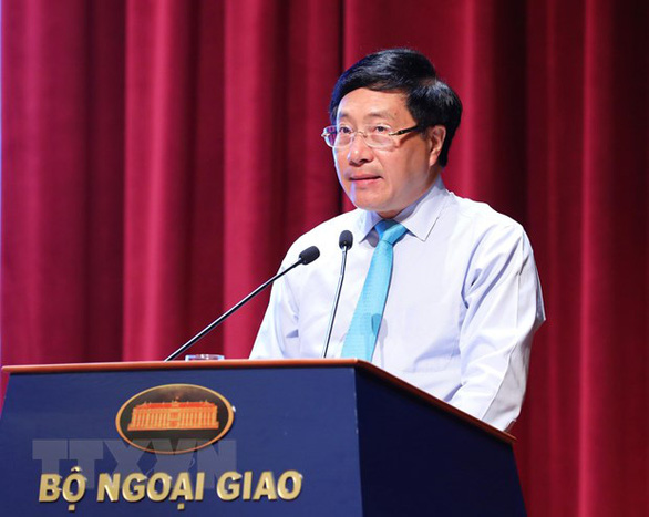 Phó thủ tướng Phạm Bình Minh: Việt Nam đối mặt thách thức an ninh biển đảo - Ảnh 1. Phó thủ tướng Phạm Bình Minh: Việt Nam đối mặt thách thức an ninh biển đảo - Ảnh 1.