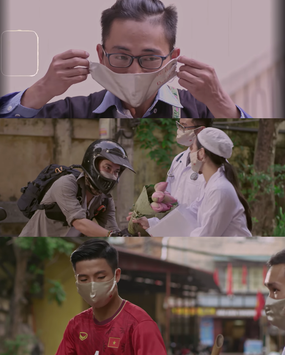 Cầu thủ Bùi Tiến Dũng, phượt thủ Đăng Khoa cùng quyết tâm chống dịch trong MV Vững tin Việt Nam - Ảnh 3. Cầu thủ Bùi Tiến Dũng, phượt thủ Đăng Khoa cùng quyết tâm chống dịch trong MV Vững tin Việt Nam - Ảnh 3.