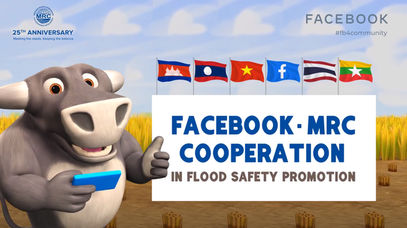 Facebook hợp tác cung cấp thông tin cảnh báo lũ sớm ven sông Mekong - Ảnh 1. Facebook hợp tác cung cấp thông tin cảnh báo lũ sớm ven sông Mekong - Ảnh 1.