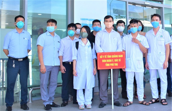 38 y bác sĩ Phú Thọ chia lửa với Quảng Nam: đoàn kết, quyết tâm chống dịch - Ảnh 1. 38 y bác sĩ Phú Thọ chia lửa với Quảng Nam: đoàn kết, quyết tâm chống dịch - Ảnh 1.
