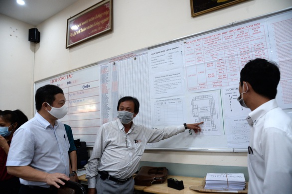 Các điểm thi tốt nghiệp THPT phải tuân thủ văn bản hướng dẫn - Ảnh 1. Các điểm thi tốt nghiệp THPT phải tuân thủ văn bản hướng dẫn - Ảnh 1.