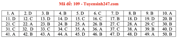 Gợi ý bài giải môn toán thi tốt nghiệp THPT 2020 - Ảnh 13. Gợi ý bài giải môn toán thi tốt nghiệp THPT 2020 - Ảnh 13.