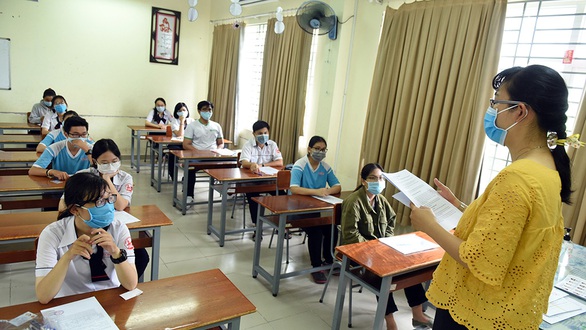 Chúc các bạn thí sinh thi thành công, an toàn - Ảnh 1. Chúc các bạn thí sinh thi thành công, an toàn - Ảnh 1.