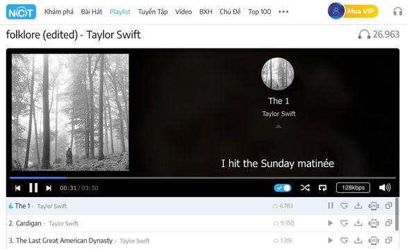 Album kỳ lạ của Taylor Swift lập nhiều thành tích đáng nể - Ảnh 2. Album kỳ lạ của Taylor Swift lập nhiều thành tích đáng nể - Ảnh 2.