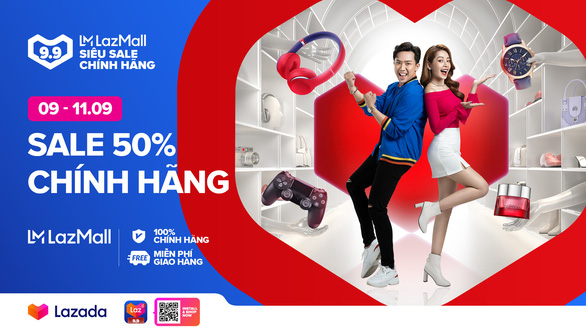 Lượng đơn hàng tăng gấp 13 lần trong lễ hội 9.9 trên Lazada - Ảnh 1.