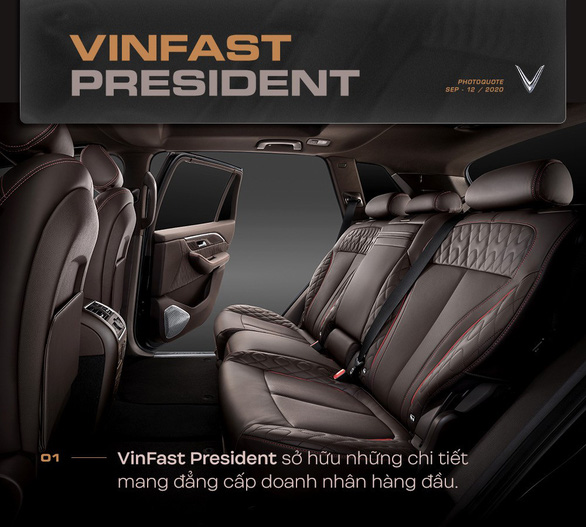 VinFast nâng tầm đẳng cấp với President - Ảnh 2.