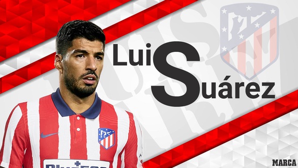 Suarez chính thức gia nhập Atletico Madrid - Ảnh 1. Suarez chính thức gia nhập Atletico Madrid - Ảnh 1.
