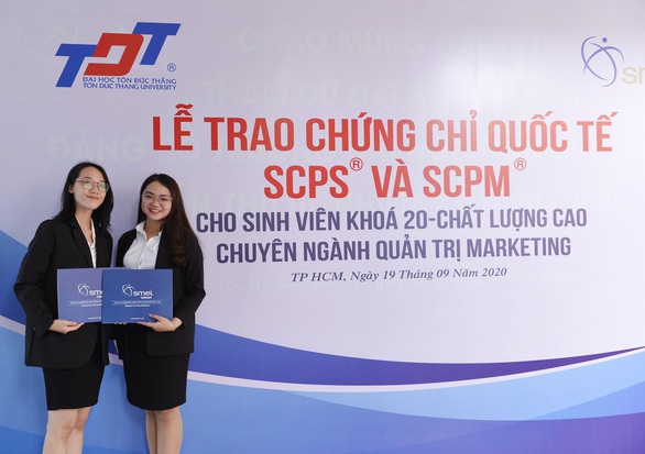 SMEI Việt Nam trao chứng chỉ cho sinh viên Đại học Tôn Đức Thắng - Ảnh 2. SMEI Việt Nam trao chứng chỉ cho sinh viên Đại học Tôn Đức Thắng - Ảnh 2.