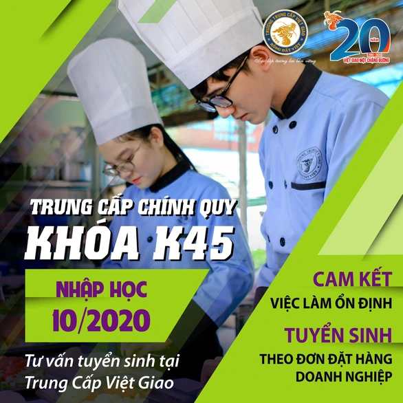Trung cấp Việt Giao Tuyển sinh Khóa 45 - Ảnh 3. Trung cấp Việt Giao Tuyển sinh Khóa 45 - Ảnh 3.