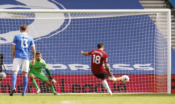 Được khung gỗ cứu thua 5 lần, Man Utd thắng nghẹt thở Brighton - Ảnh 7. Được khung gỗ cứu thua 5 lần, Man Utd thắng nghẹt thở Brighton - Ảnh 7.