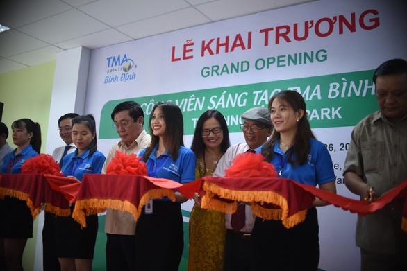 Chính thức đưa Công viên Sáng tạo TMA Bình Định đi vào hoạt động - Ảnh 1. Chính thức đưa Công viên Sáng tạo TMA Bình Định đi vào hoạt động - Ảnh 1.