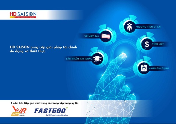 HD SAISON tăng trưởng nhanh và bền vững - Ảnh 1. HD SAISON tăng trưởng nhanh và bền vững - Ảnh 1.