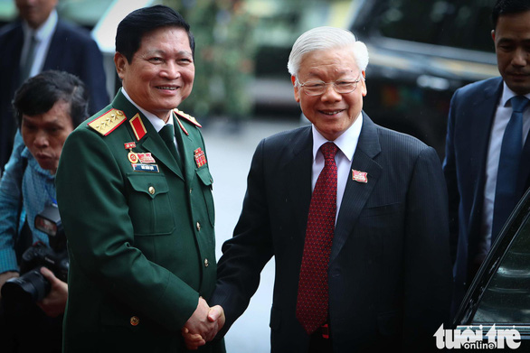 Tổng bí thư, Chủ tịch nước Nguyễn Phú Trọng dự Đại hội đại biểu Đảng bộ Quân đội - Ảnh 1.