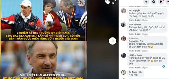 Vietnamese fans mourn coach Alfred Riedl: The Vietnamese people love you!  Photo 2.