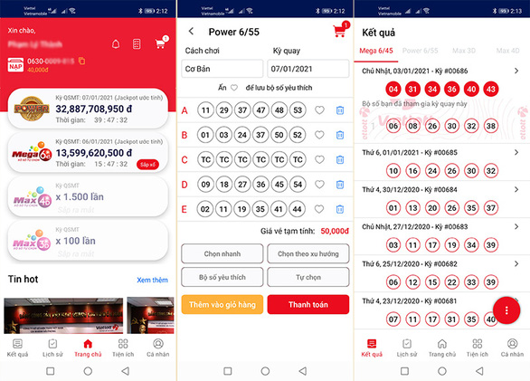 Tận dụng lợi thế công nghệ, ba nhà mạng lớn mang tới cách mua vé số tự chọn theo kiểu mới - Ảnh 1.