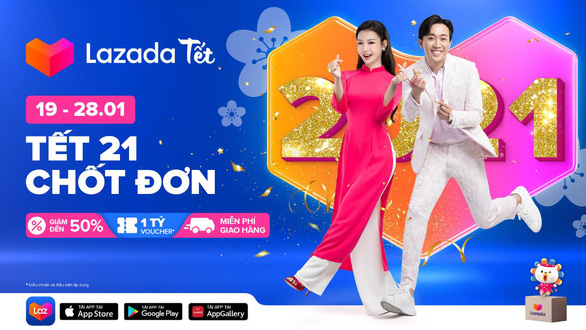 Lazada tiếp tục đồng hành cùng các thương hiệu, nhà bán hàng phát triển trong 2021 - Ảnh 1.