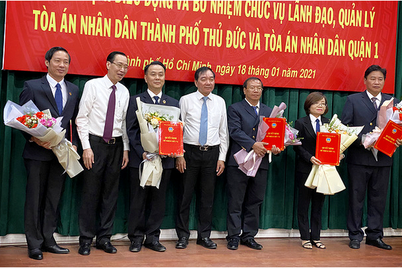 Ông Nguyễn Thành Vinh làm chánh án TAND TP Thủ Đức - Ảnh 2. Ông Nguyễn Thành Vinh làm chánh án TAND TP Thủ Đức - Ảnh 2.
