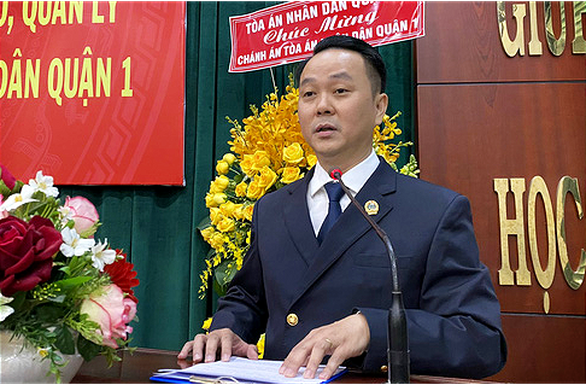 Ông Nguyễn Thành Vinh làm chánh án TAND TP Thủ Đức - Ảnh 1. Ông Nguyễn Thành Vinh làm chánh án TAND TP Thủ Đức - Ảnh 1.