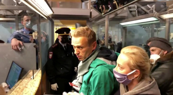 Châu Âu, Mỹ lên án Nga về việc bắt nhân vật đối lập Navalny - Ảnh 1.