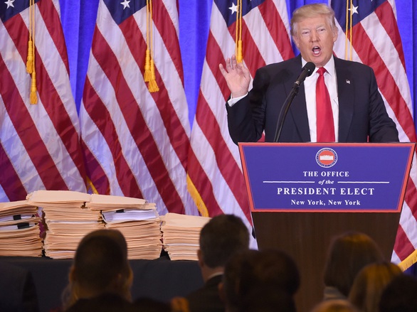 Nhìn lại nhiệm kỳ 4 năm của Tổng thống Donald Trump qua ảnh - Ảnh 1. Nhìn lại nhiệm kỳ 4 năm của Tổng thống Donald Trump qua ảnh - Ảnh 1.