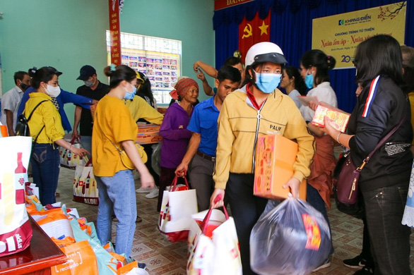 Khang Điền mang xuân yêu thương đến người dân xã An Khương, tỉnh Bình Phước - Ảnh 1.