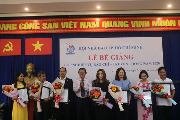 70 học viên hoàn thành lớp bồi dưỡng nghiệp vụ báo chí năm 2020