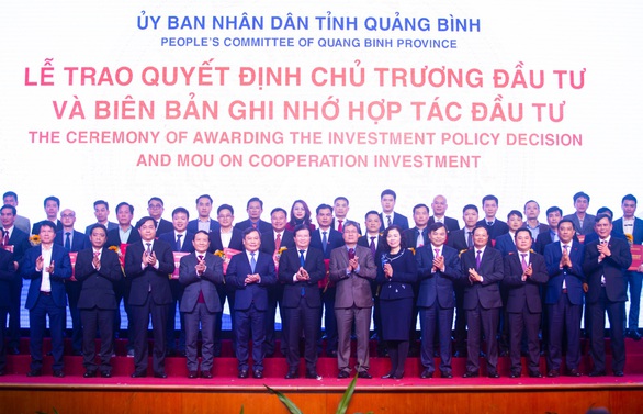 Tập đoàn DIC được Quảng Bình trao biên bản hợp tác đầu tư - Ảnh 1. Tập đoàn DIC được Quảng Bình trao biên bản hợp tác đầu tư - Ảnh 1.