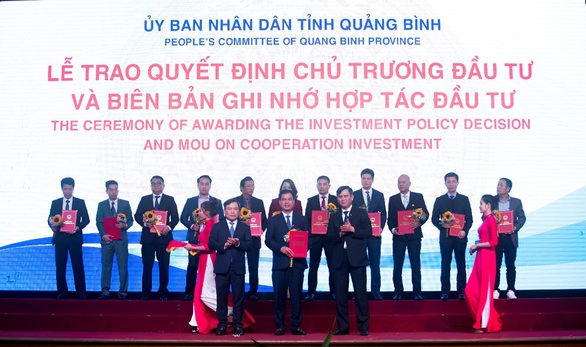 Tập đoàn DIC được Quảng Bình trao biên bản hợp tác đầu tư - Ảnh 2. Tập đoàn DIC được Quảng Bình trao biên bản hợp tác đầu tư - Ảnh 2.