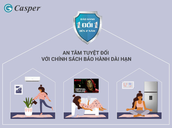 Casper tiên phong bảo hành 1 đổi 1 trong 1 năm với sản phẩm tủ lạnh - Ảnh 3.