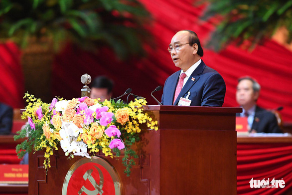 Toàn văn diễn văn khai mạc của Thủ tướng Nguyễn Xuân Phúc tại Đại hội XIII của Đảng - Ảnh 1.