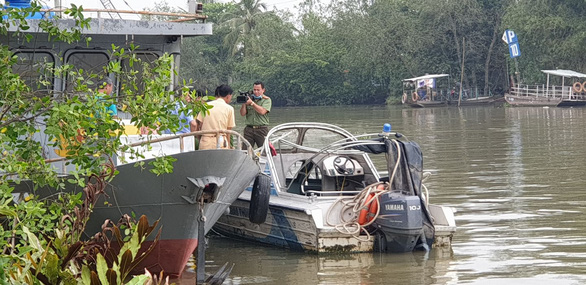 Tìm thấy thi thể đại úy cảnh sát giao thông gặp nạn trên sông Hậu - Ảnh 1.