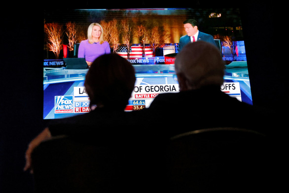 Cập nhật bầu cử Thượng viện ở Georgia: Ứng viên Cộng hòa vươn lên dẫn trước - Ảnh 1.