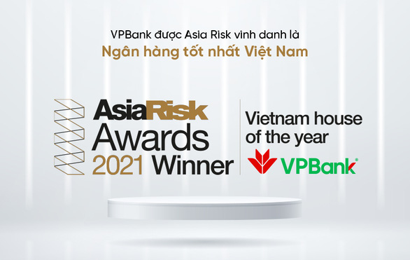 VPBank là ngân hàng xuất sắc nhất năm 2021 về quản trị rủi ro và sản phẩm phái sinh - Ảnh 1.