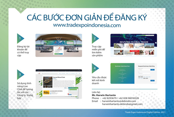 Triển lãm thương mại lớn nhất Indonesia phiên bản số: The 36th Trade Expo Indonesia digital edition - Ảnh 5.