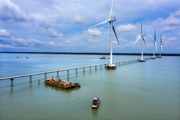Thượng cờ cho dự án điện gió 5.000 tỉ đồng trên biển tại Trà Vinh - Ảnh 2.