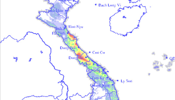 Hôm nay 18-10, miền Trung mưa rất to, không khí lạnh lan rộng - Ảnh 1.