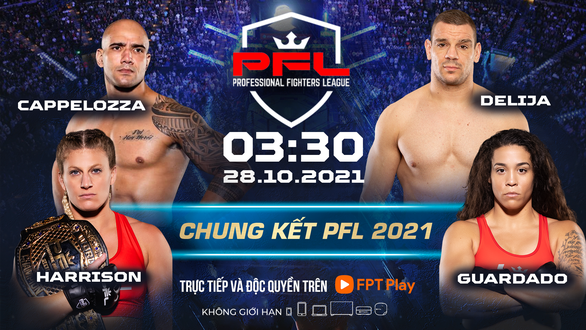 PFL Championship 2021: Lộ diện hai cặp đấu triệu USD  - Ảnh 1.