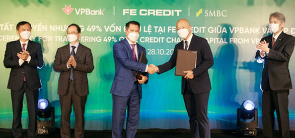 VPBank đã hoàn tất bán gần một nửa vốn FE Credit cho đối tác Nhật - Ảnh 1.