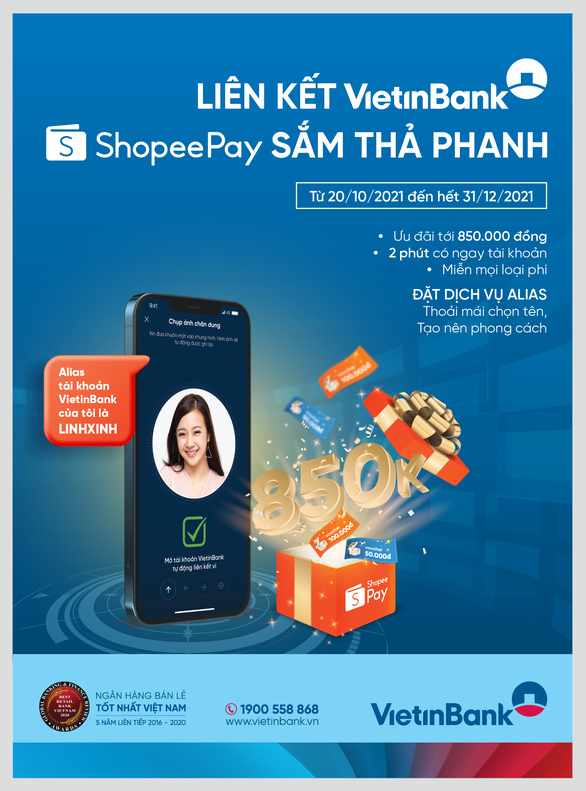 Mua sắm thả phanh với VietinBank và Shopee - Ảnh 1.