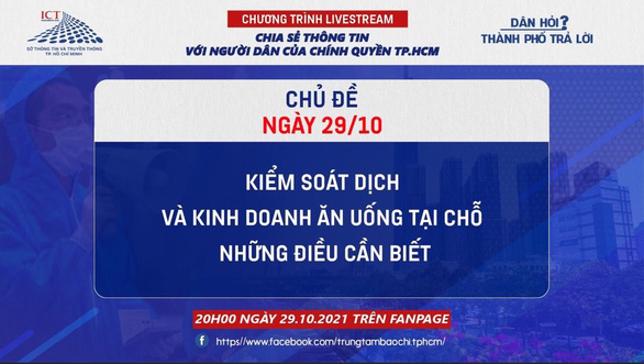 DÂN HỎI - THÀNH PHỐ TRẢ LỜI: Những điều cần biết về kiểm soát dịch và kinh doanh ăn uống tại chỗ - Ảnh 1.