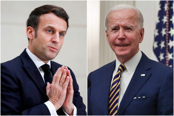 Ông Macron sẽ gặp ông Biden sau căng thẳng về AUKUS - Ảnh 1.